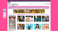 Desktop Screenshot of girlsgamesforkids.com